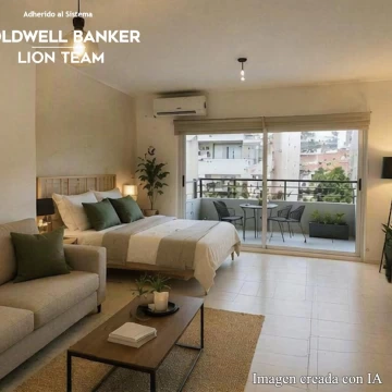 Venta Departamento al Frente con balcon en Villa del Parque