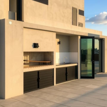 Apartamento Venta Pocitos 2 en 1 Gran Monoambiente con Patio A Estrenar