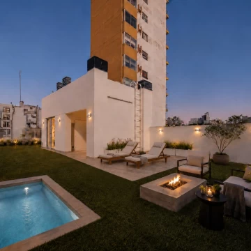 Departamento 90 m2 en edificio boutique sustentable con balcón terraza
