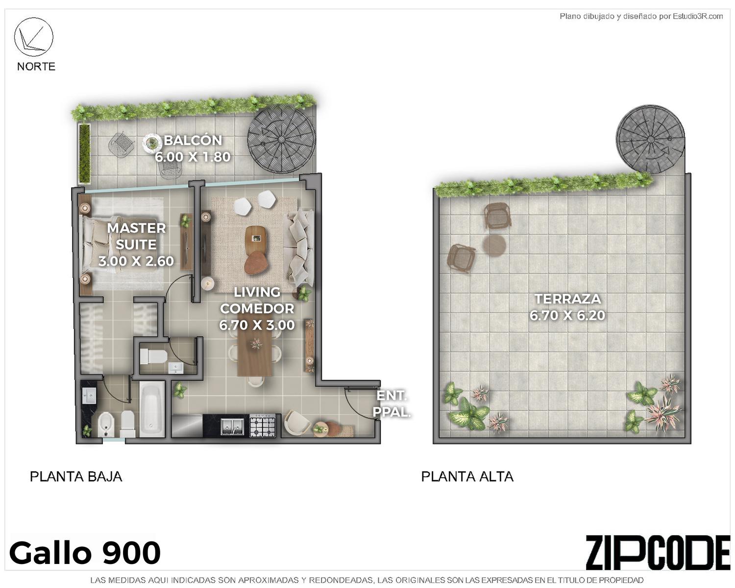 Departamento de 1 dormitorio en Barrio Norte, foto 5