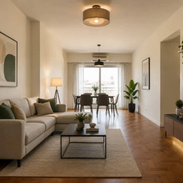 Departamento 4 amb. con cochera Av. Córdoba 6000