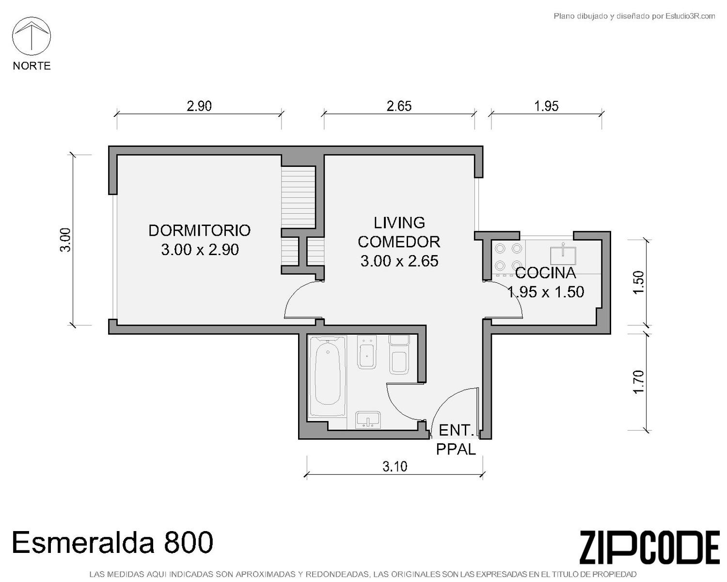 Departamento de 1 dormitorio en Retiro, foto 5