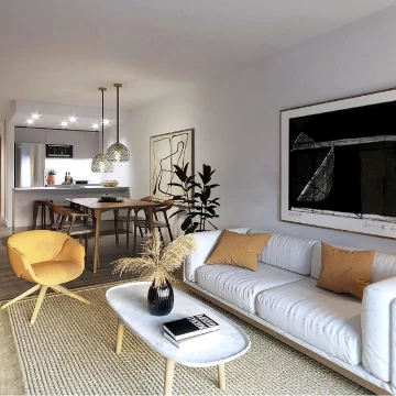 Venta apartamento un dormitorio con terraza y parrillero en Villa Biarritz