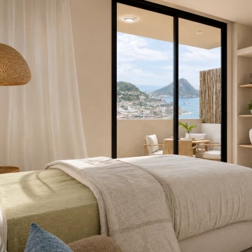 Departamento en Cerro de la Neveria 2 Recámaras vista al mar 