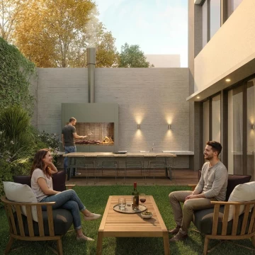 Colegiales | 3 ambientes con jardin y parrilla propia con Amenities