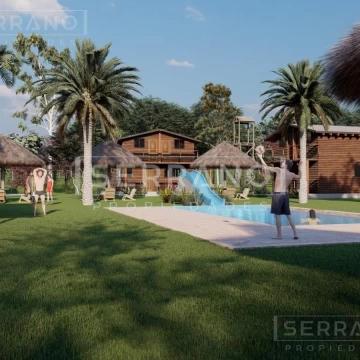 Venta Complejo de Cabañas Turisticas en Exaltacion de la Cruz