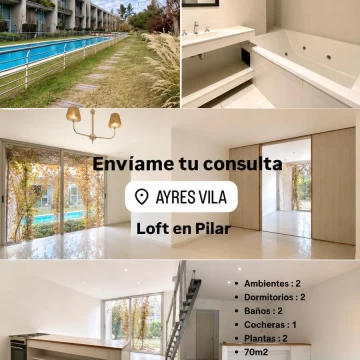 Departamento - Loft en Ayres Vila