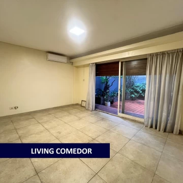 Super silencioso! 3 amb c/ dependencia + Patio de 45 m2