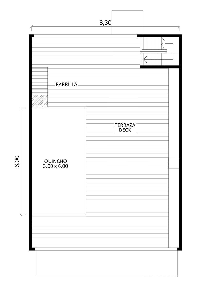 Plano terraza