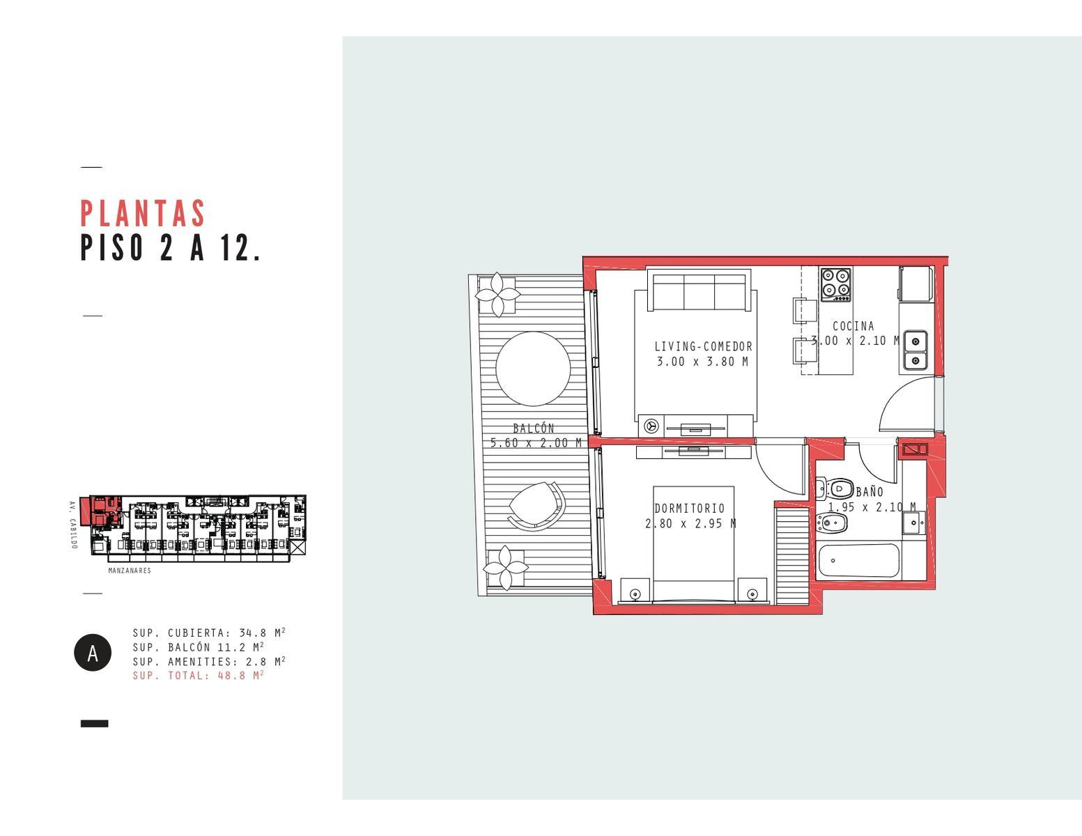 Departamento de 1 dormitorio en Núñez, foto 4