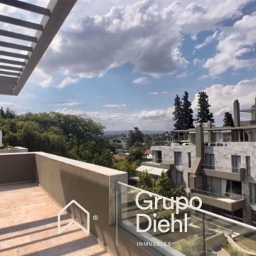 Terraza, vistas y amenities. Viví en Milnuevediez.