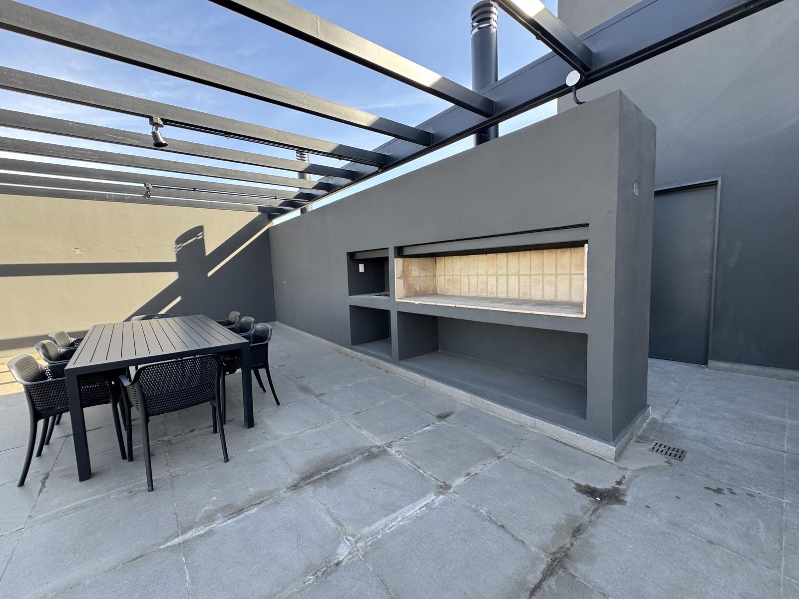 Asadoires en terraza