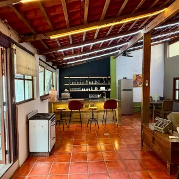 Loft Amueblado  frente al Parque con Terraza