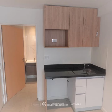 VENTA APTO  CREDITO Mono ambiente con balcón y amenities