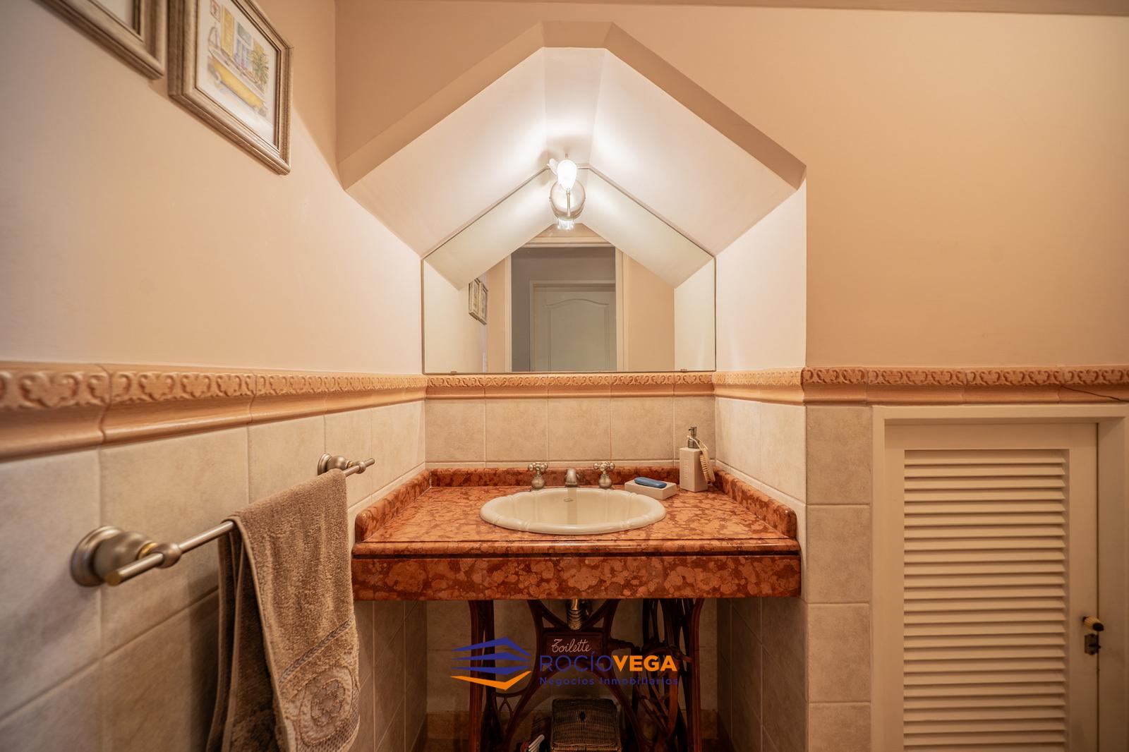 Toilette de recepcion