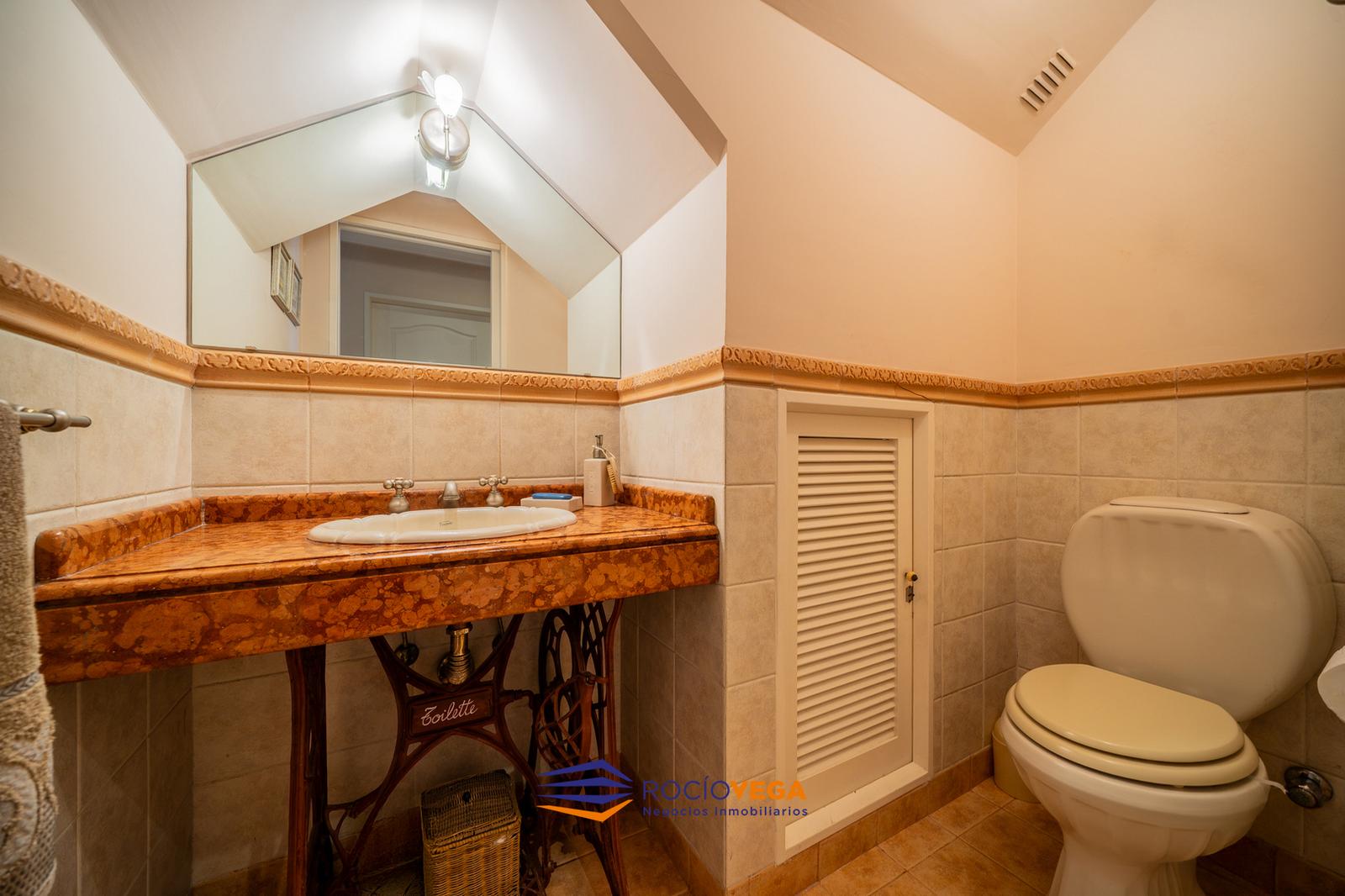 Toilette de recepcion