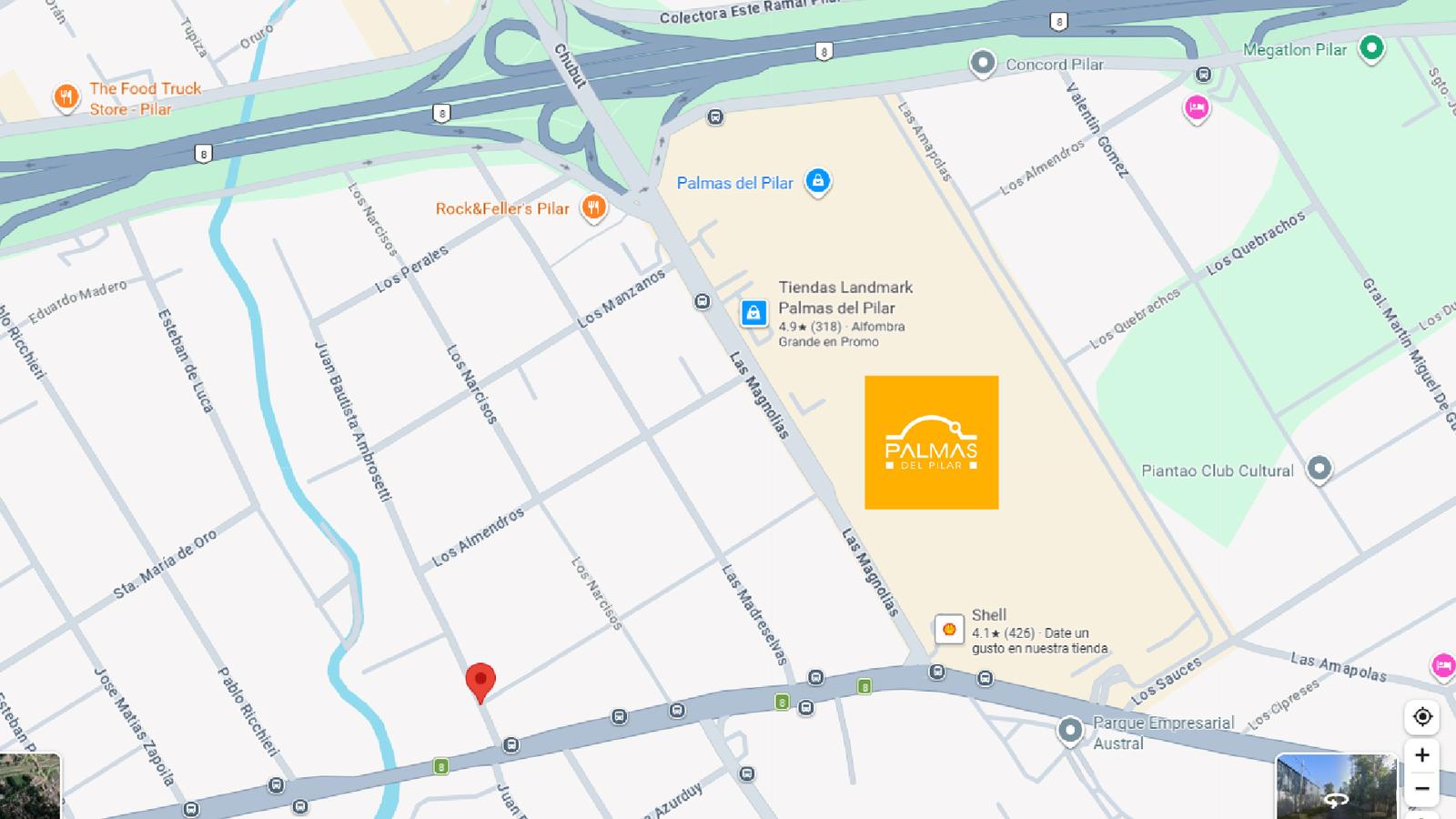 Mapa con ubicacion