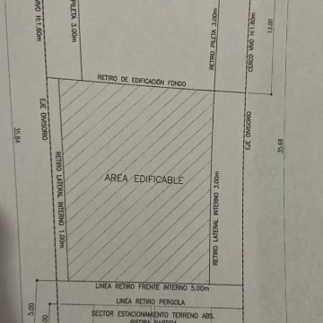 Terreno en venta en Los Cardos, Pilar a metros de la Panamericana.