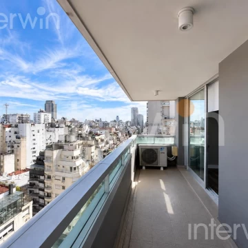 Departamento en Alquiler - 2 ambientes - Balcón - Cochera - Recoleta - Torre Decó
