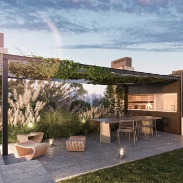 Duplex 3 ambientes con balcón terraza  - Aura  Nuñez -