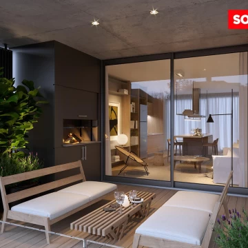 CINCO - Departamento 4 ambientes al frente en venta - Belgrano