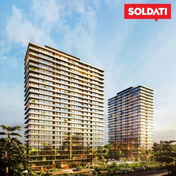 En venta departamento de 3 ambientes en Torres del Este, Punta del Este Maldonado.