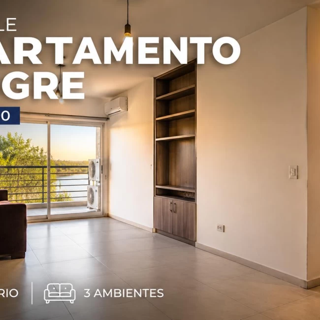 Departamento - Tigre - venta- 3 ambientes