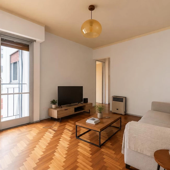 2 ambientes en venta en almagro vista abierta venta y terraza común