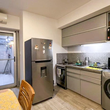 Monoambiente Impecable Al Frente Con Patio Propio, Amenities Y Bajas Expensas