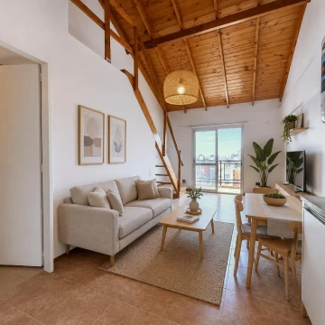 Departamento tipo loft en venta en Caseros piso alto Apto credito.