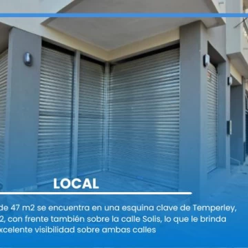 Local en Temperley, local esquina, local a estrenar, apto credito