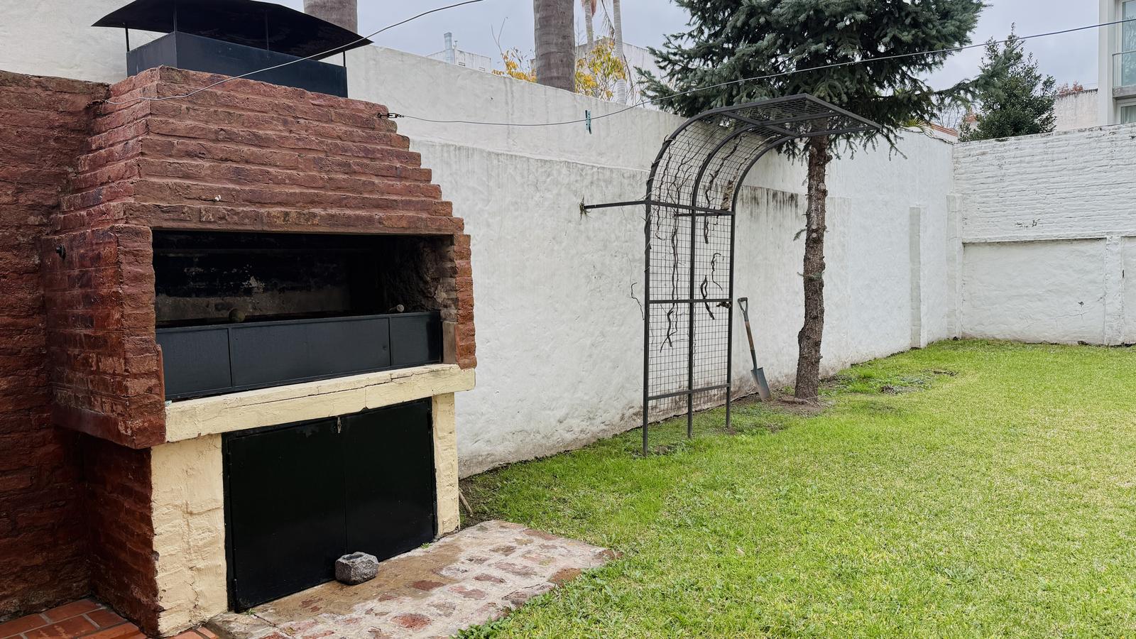 Parrilla en patio