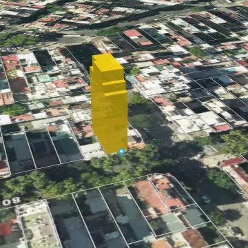Venta Lote 7 x 19 vendibles 1068 m2 aprox. Villa Crespo