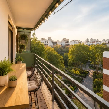 3 ambientes, venta Almagro, balcón corrido, luminoso
