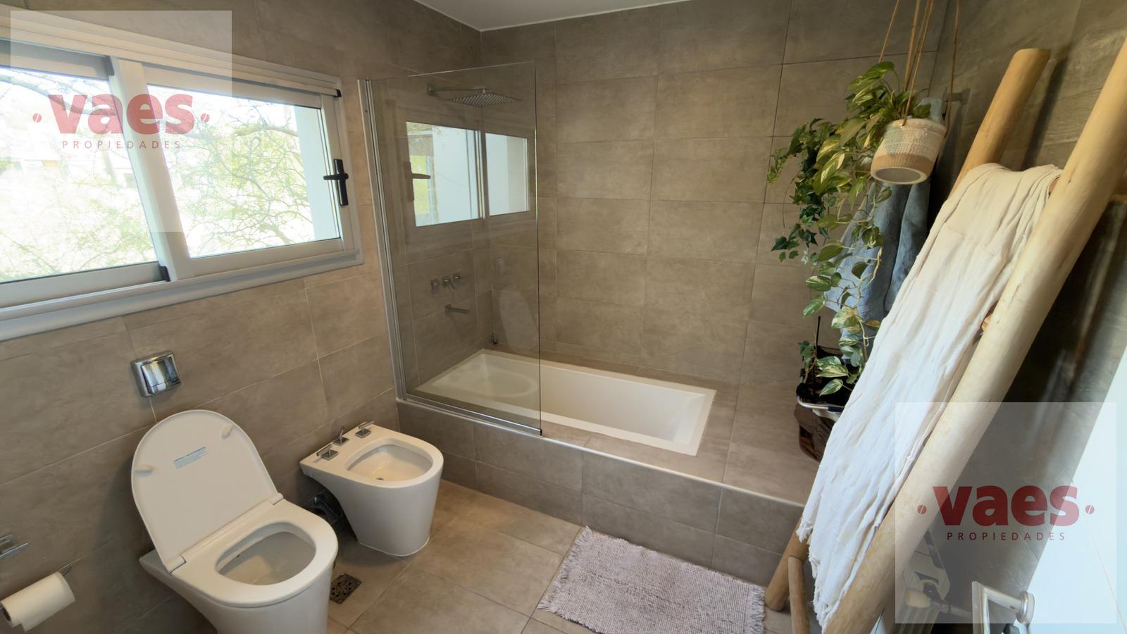 Baño zonificado