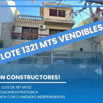 Terreno, LOTE, SAAVEDRA, CABA, CASA MULTIFAMILIAR, CONSTRUCCION, constructor, usaa