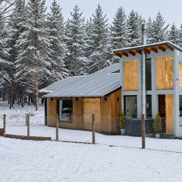 Casa moderna en PH 2 dorm en una planta Dina Huapi