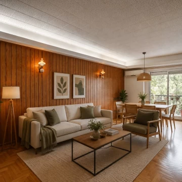Departamento de 3 Ambientes con balcón en Villa Devoto - Orientación Norte