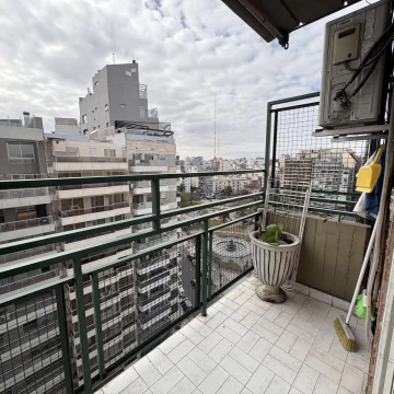 Alquiler Monoambiente amplio balcon amoblado equipado Recoleta