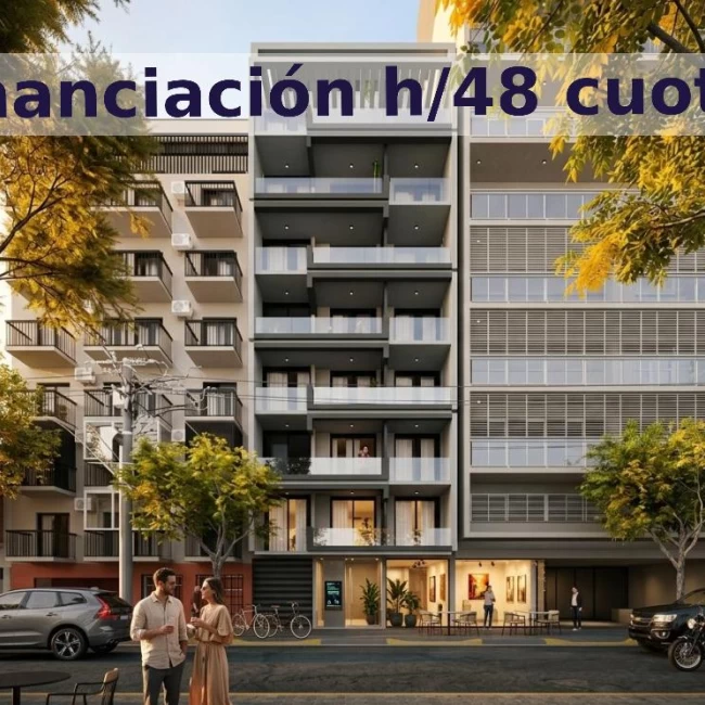 Venta 2 Ambientes en Núñez con Balcón Terraza: Piso 7°A, 50% efvo   Financiación en Pozo hasta 2029.