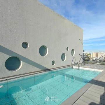 VENTA departamento monoambiente en Coghlan - balcón con parilla - SUM y pileta