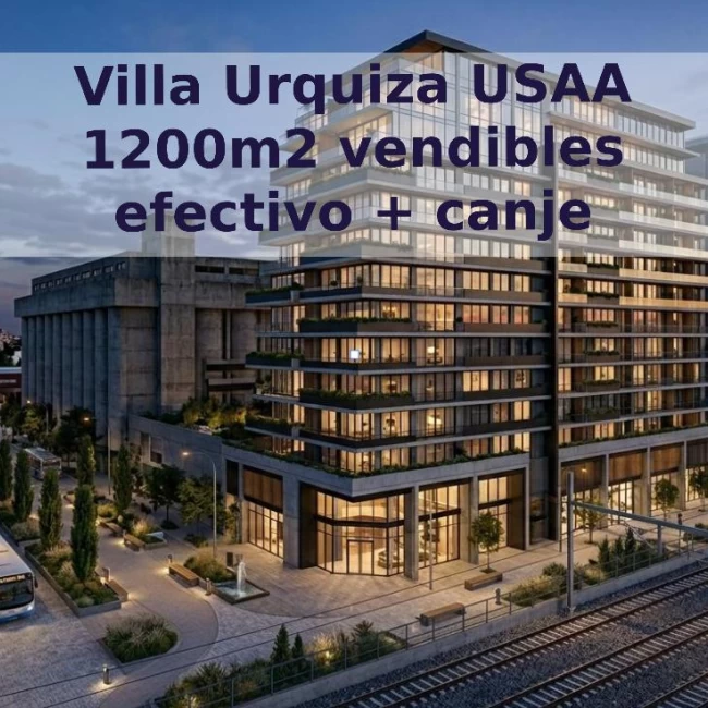Venta Lote USAA | Villa Urquiza | opción Doble Frente | Excelente Ubicación