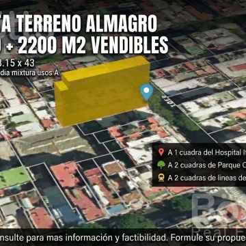 Terreno en venta  4700 vendibles Almagro