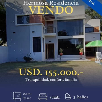 Vendo Casa en Itauguá – Barrio San Felipe en USD. 130.000.-