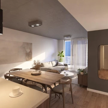 Departamento en venta de 2 dormitorios, Brown 1700-Zona Rio, Rosario Centro