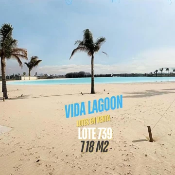 Terreno en venta en Vida Lagoon Lote 700 Barrio Cerrado Funes Permuta y Financia