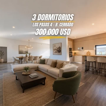 Casa en FishertonVenta Casa de 3 Dormitorios, Galería con Parrillero. Los Pasos del Jockey, Barrio Privado. Fisherton, Rosario