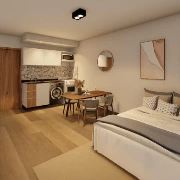 Departamento Monoambiente en venta, Rosario Centro, Paraguay 1000