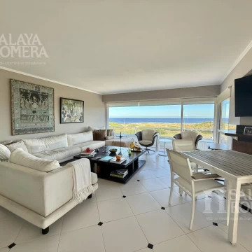 Departamento en primera linea Playa Brava 