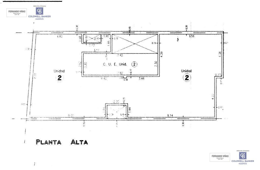 Plano planta alta